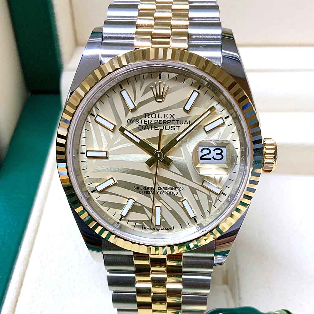 Datejust 36 ‘'Palm Motif Dial’’