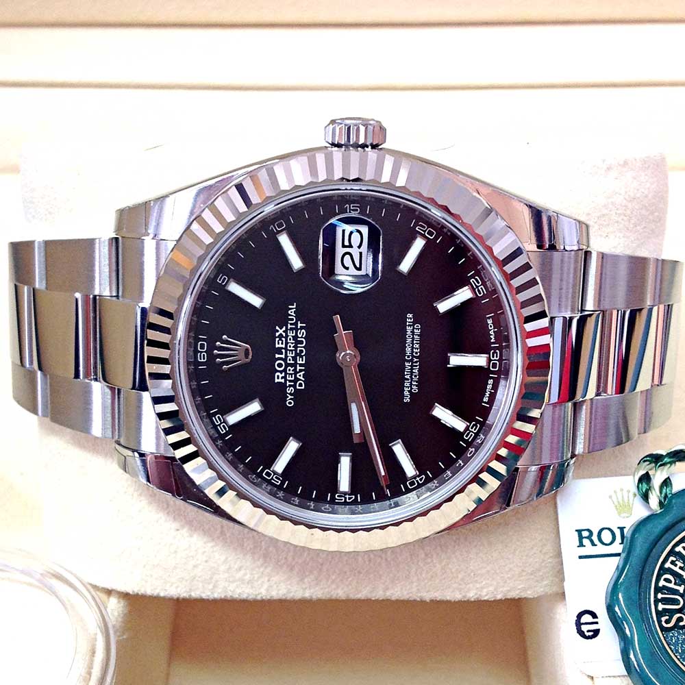 Datejust 41 ''Black Dial’' Oyster