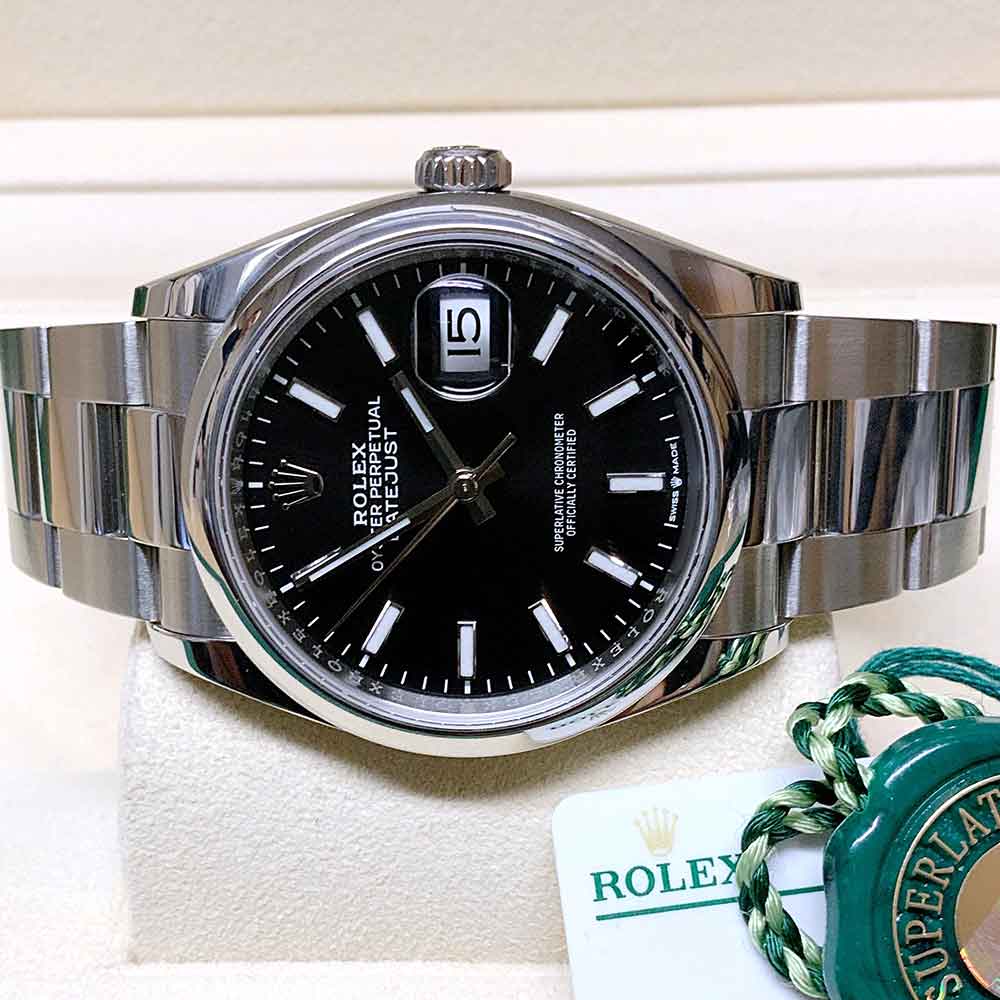 Datejust 36 ‘'Black Dial’’ Oyster