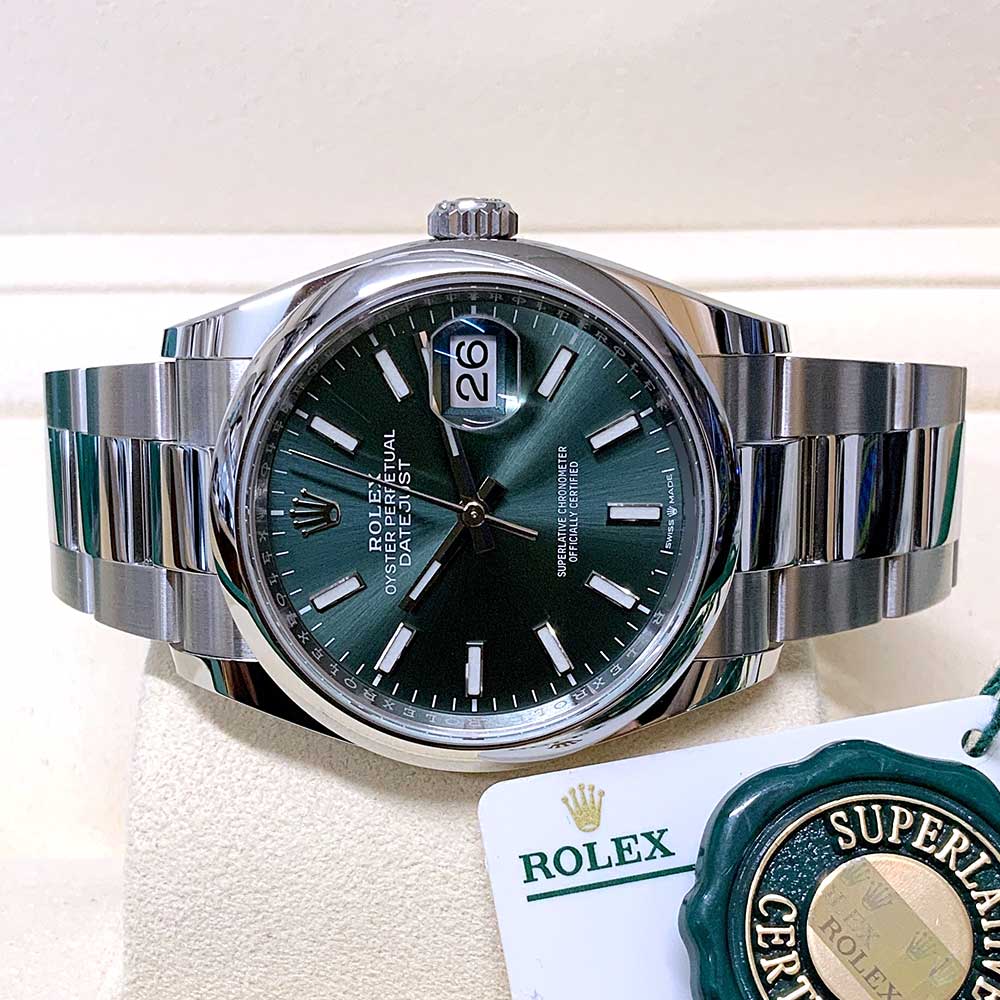 Datejust ‘'Mint Green Dial’’ Oyster