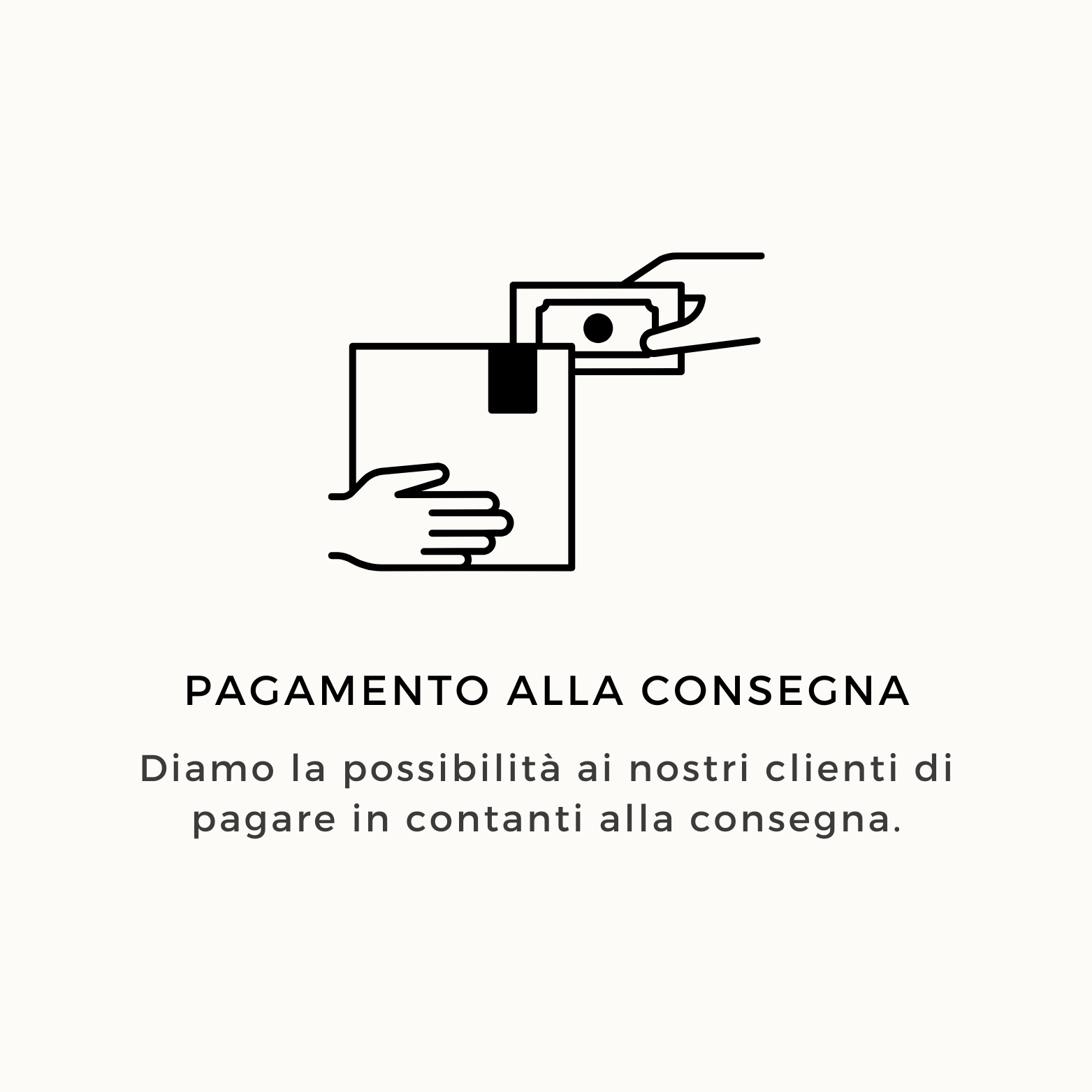 Pagamento alla consegna