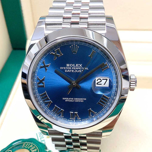 Datejust 41 ‘'Blue Dial’’ Roman