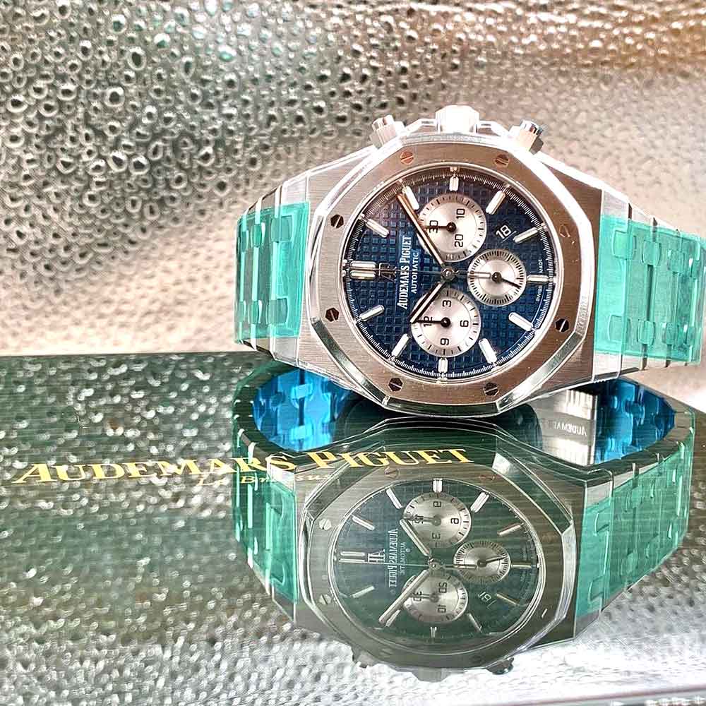 Royal Oak Blue Chronograph