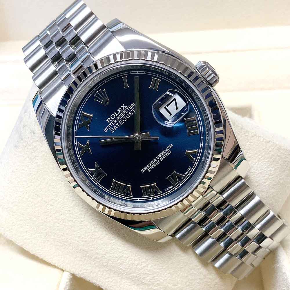 Datejust 36 ‘'Blue Dial’’ Roman