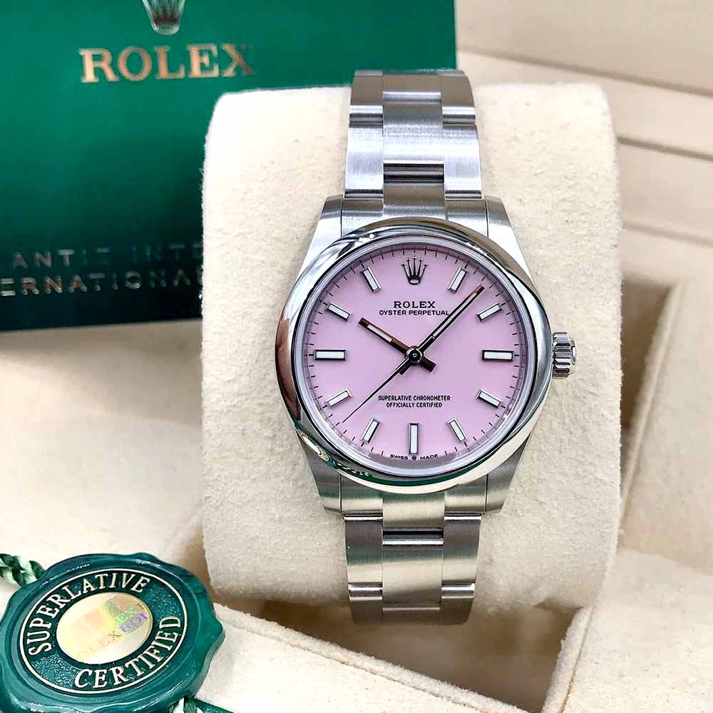 Oyster Perpetual Candy Pink