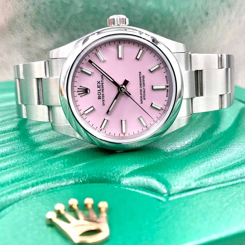 Oyster Perpetual Candy Pink