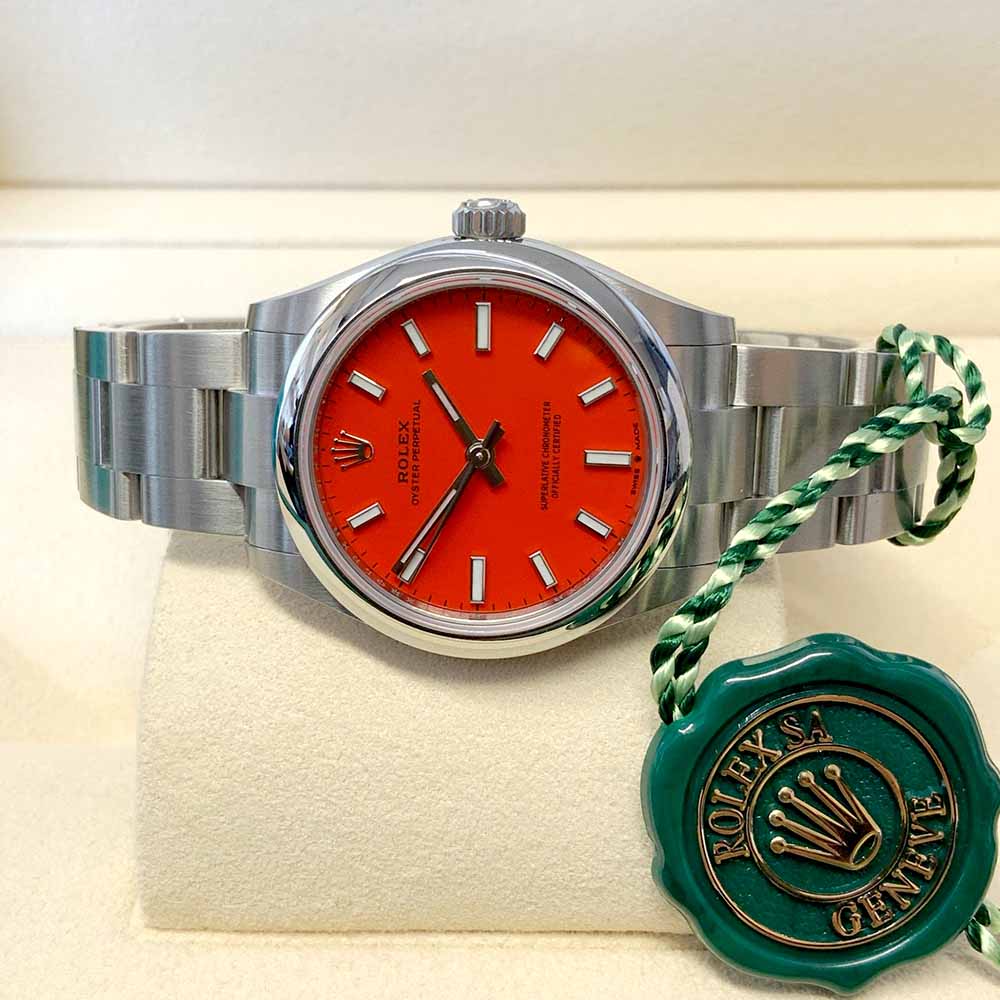 Oyster Perpetual 31mm ‘’Red Dial’’