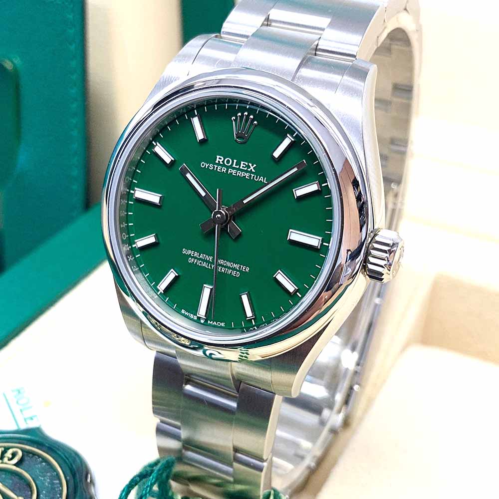 Oyster Perpetual 31mm ‘’Green Dial’’