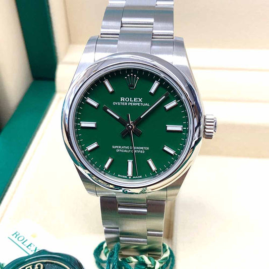 Oyster Perpetual 31mm ‘’Green Dial’’