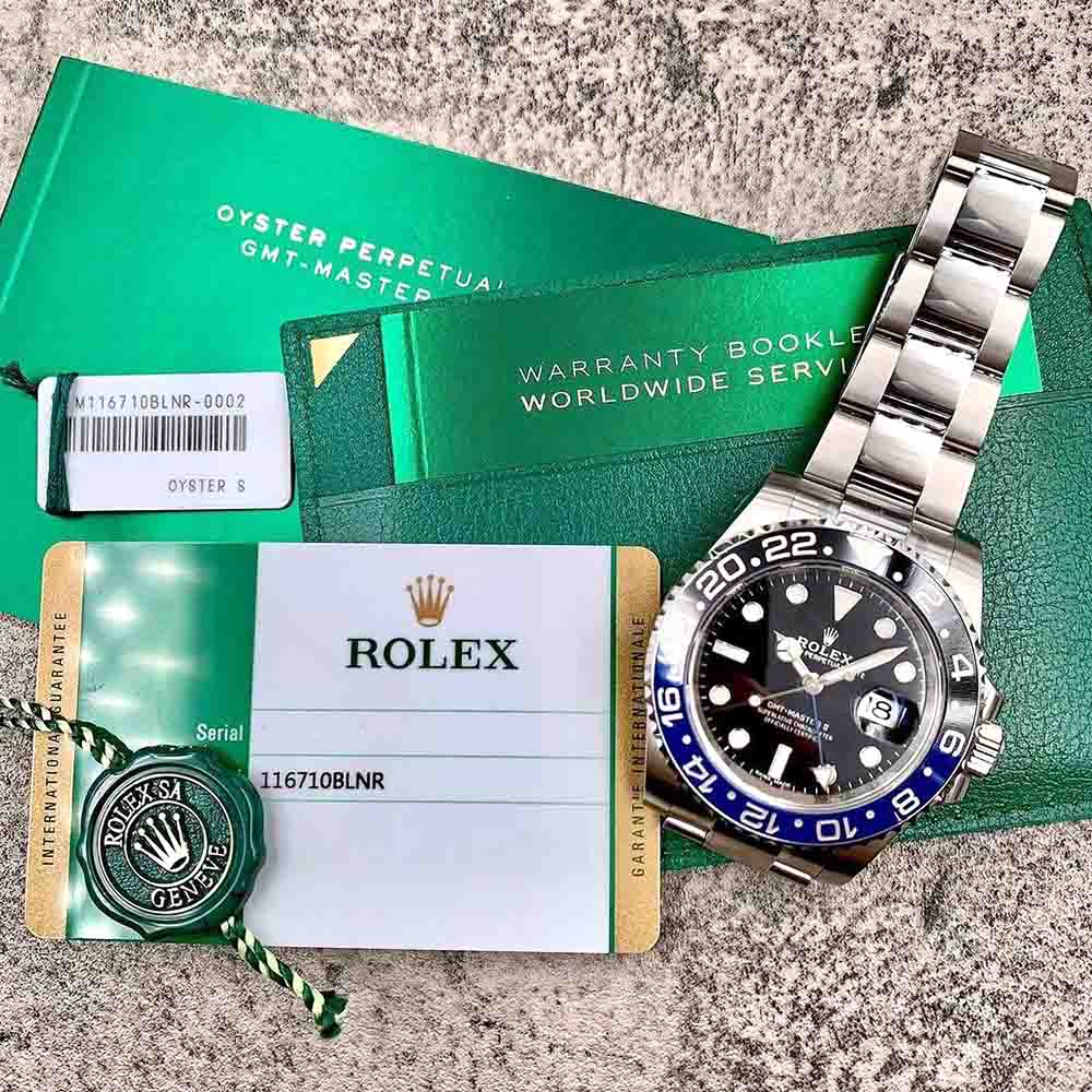 GMT Master 2 ''Batman'' Oyster